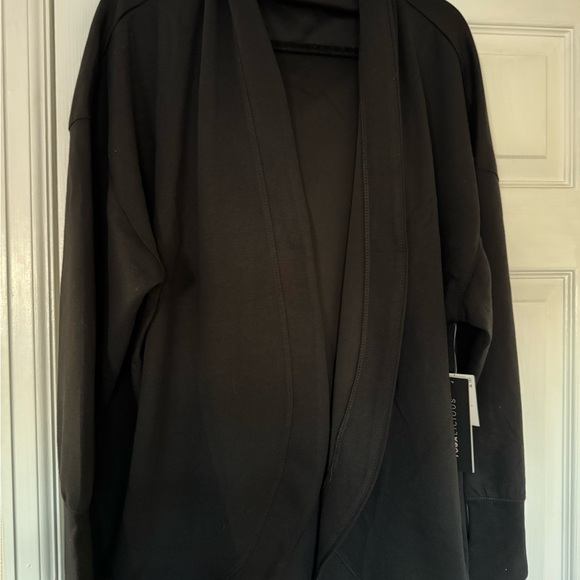NWT Yogalicious Black cardigan from Nordstrom in size XL - Picture 7 of 9
